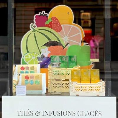 Vitrine Ths et Infusions Glacs Dammann Frres